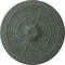 Ekena Millwork Naple Ceiling Medallion (Fits Canopies up to 3 3/8"), 37 1/2"OD x 3 3/8"P, Cloud Burst Crackle CM37NACBC - alternate 1